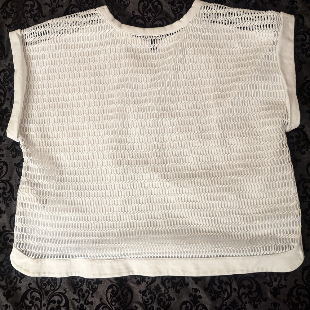 Banana Republic XL Waffle Knit Top